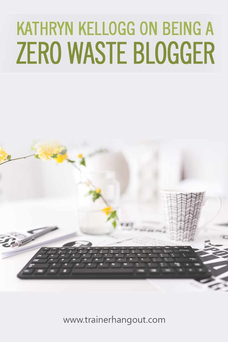 Kathryn Kellogg blogs in the zero waste niche. She says, "All of my trash for the past two years fits in a 16 oz mason jar." Check out her blogging journey.
